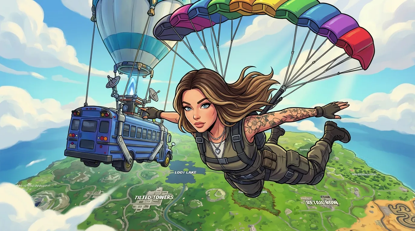 FORTNITE STILIAUS DROBĖ